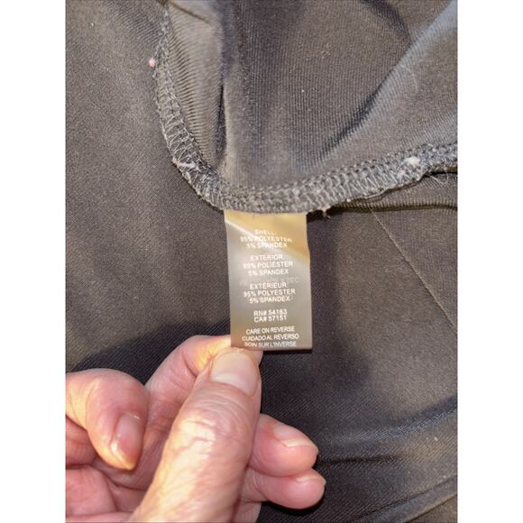 Calvin Klein Plus Size 2X Women’s Stretch Work Wear Black Knit Tunic - Picture 6 of 6